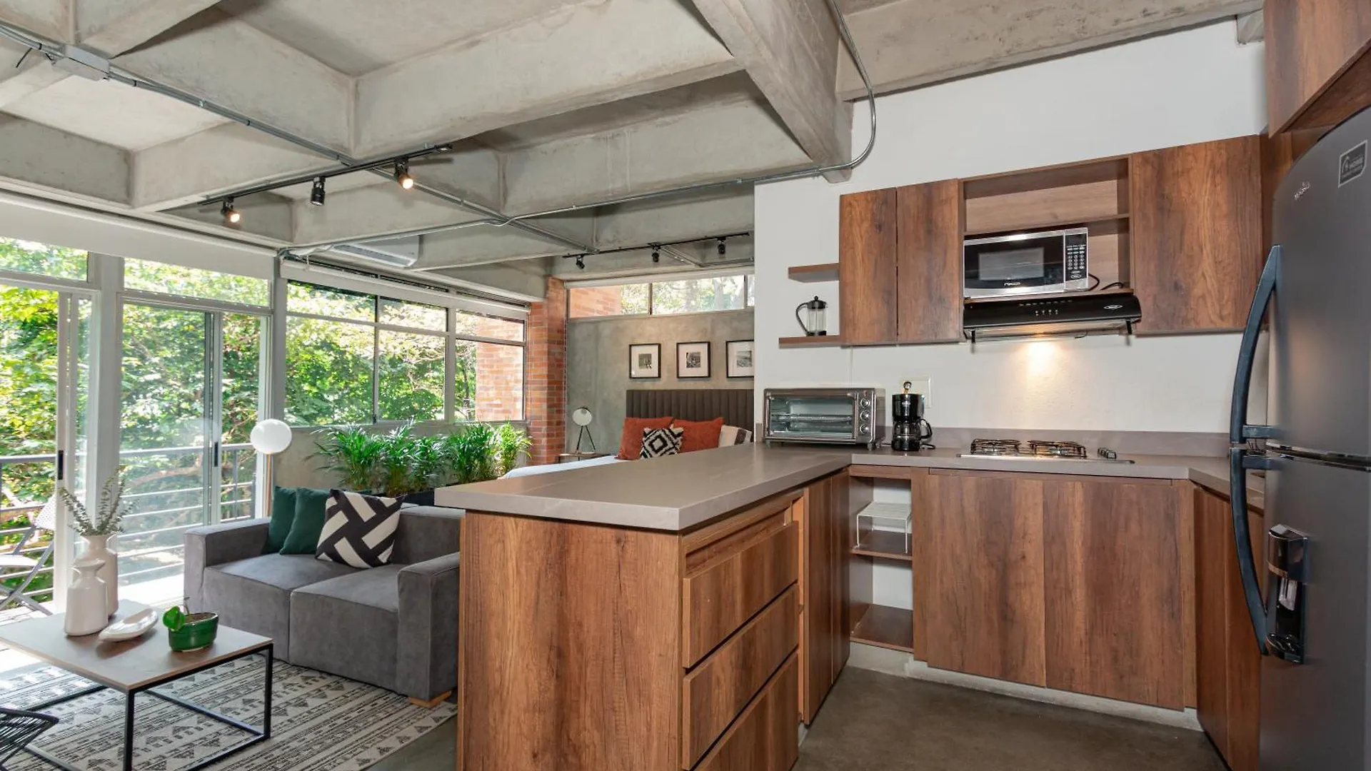 Apartmán La Mejor Zona Residencial - Poblado Cerca A Provenza 58 M2 Medellín Kolumbie